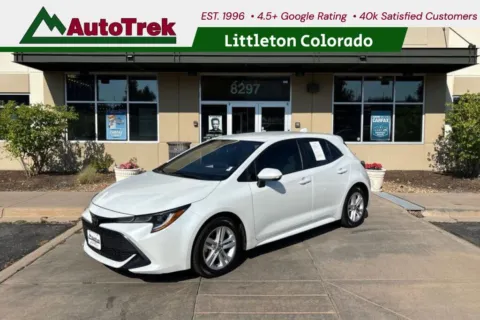 White 2022 Toyota Corolla Hatchback SE for sale in Littleton, CO