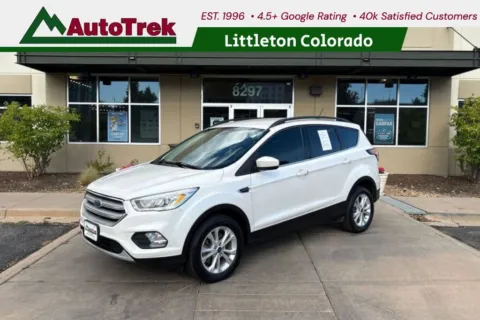White 2018 Ford Escape SEL for sale in Littleton, CO