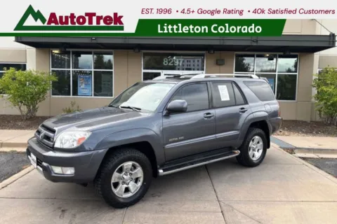 Gray 2003 Toyota 4Runner Limited for sale in Littleton, CO