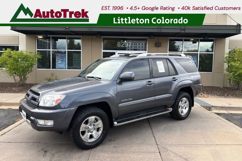 Gray 2003 Toyota 4Runner Limited for sale in Littleton, CO