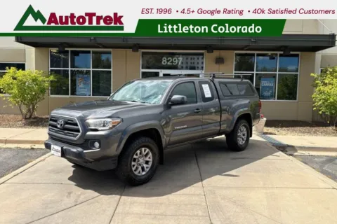 Gray 2017 Toyota Tacoma SR5 V6 for sale in Littleton, CO