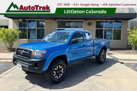 Blue 2010 Toyota Tacoma V6 for sale in Littleton, CO