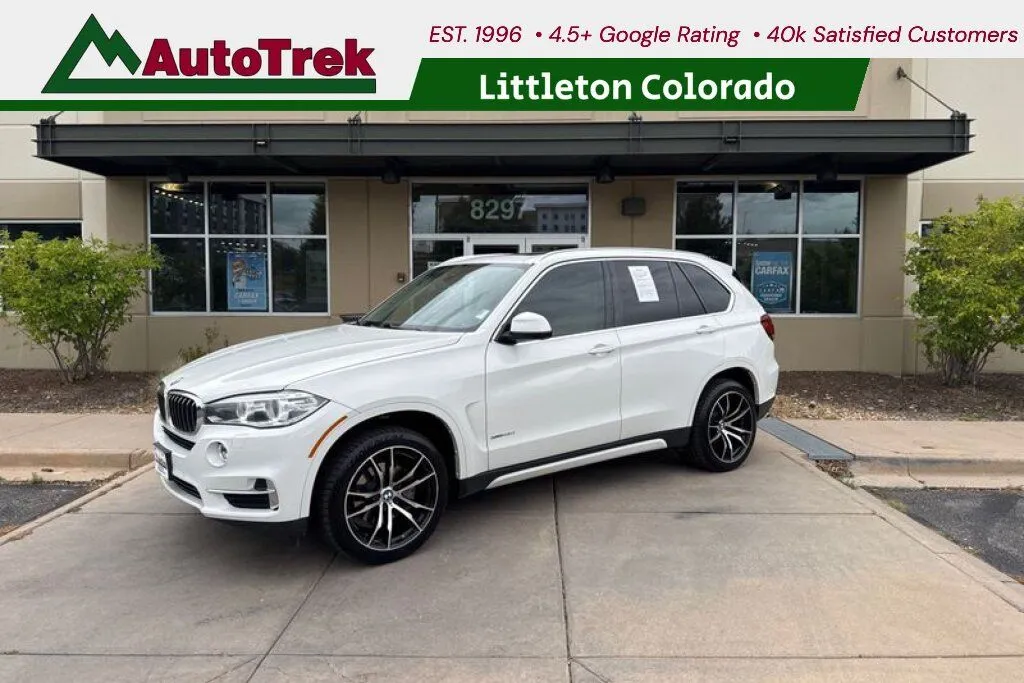 White 2015 BMW X5 xDrive35i for sale in Littleton, CO