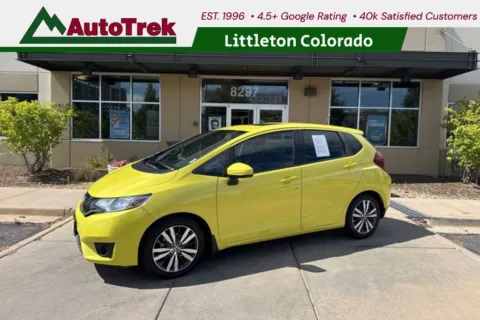 Yellow 2016 Honda Fit EX for sale in Littleton, CO