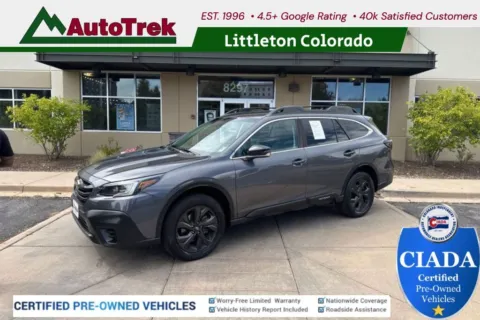 Gray 2022 Subaru Outback Onyx Edition XT for sale in Littleton, CO