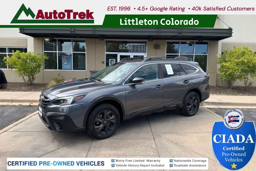 Gray 2022 Subaru Outback Onyx Edition XT for sale in Littleton, CO