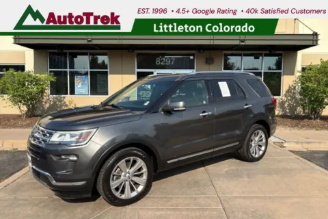 Gray 2019 Ford Explorer Limited for sale in Littleton, CO