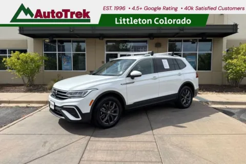 White 2022 Volkswagen Tiguan SE 4Motion for sale in Littleton, CO