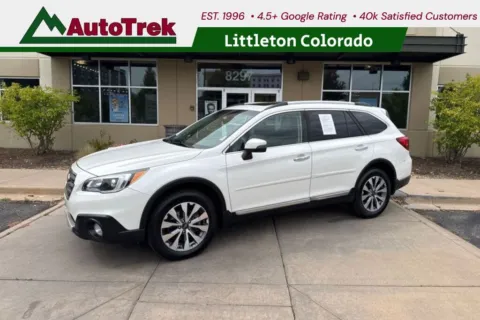 White 2017 Subaru Outback 3.6R Touring for sale in Littleton, CO