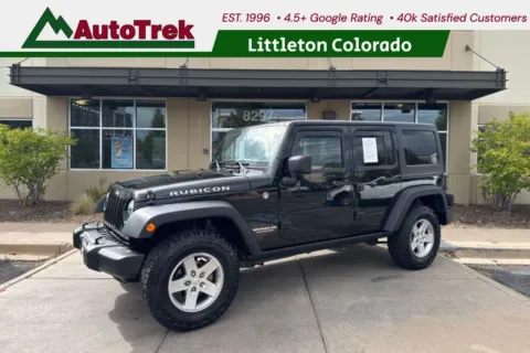 Black 2012 Jeep Wrangler Unlimited Rubicon for sale in Littleton, CO