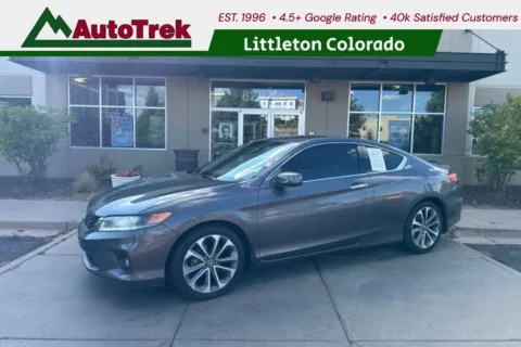 Gray 2013 Honda Accord EX-L V6 for sale in Littleton, CO