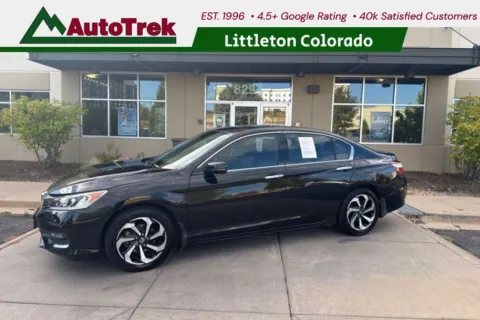 Black 2016 Honda Accord EX-L V6 for sale in Littleton, CO