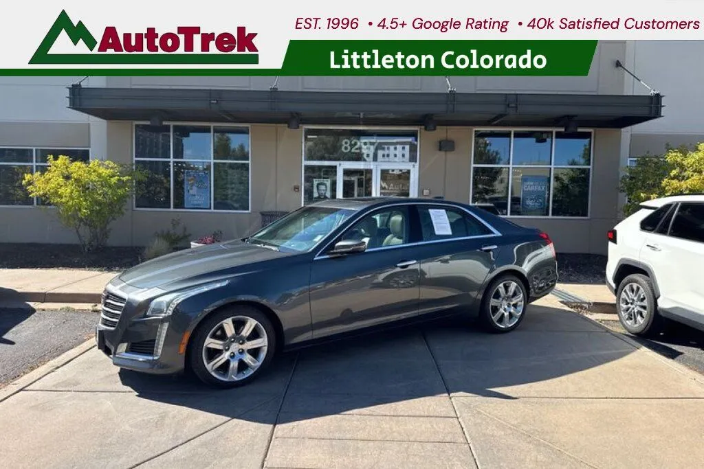 Gray 2016 Cadillac CTS 3.6L Luxury Collection for sale in Littleton, CO