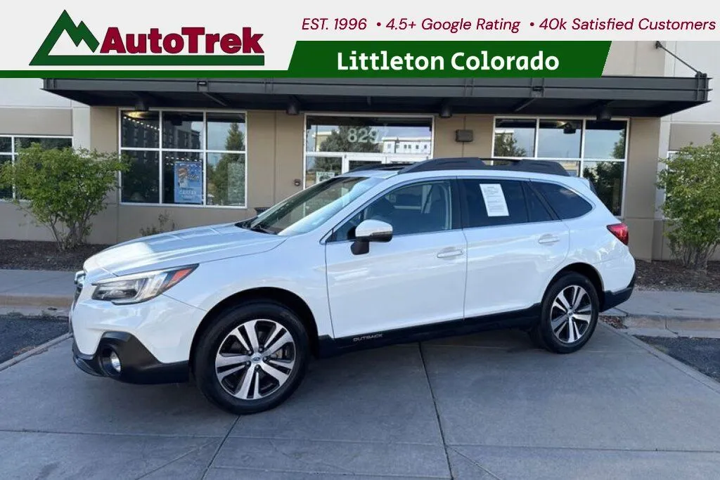 White 2019 Subaru Outback 2.5i Limited for sale in Littleton, CO