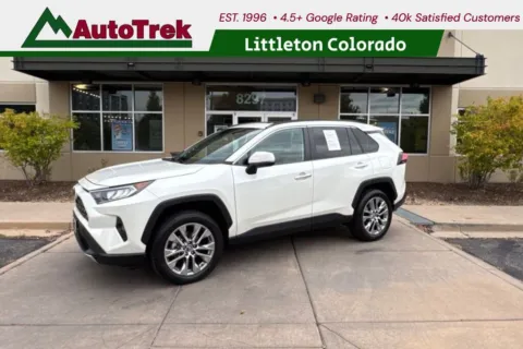 White 2020 Toyota RAV4 Limited for sale in Littleton, CO