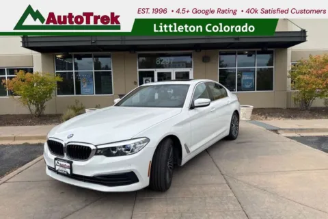 White 2019 BMW 540i xDrive for sale in Littleton, CO