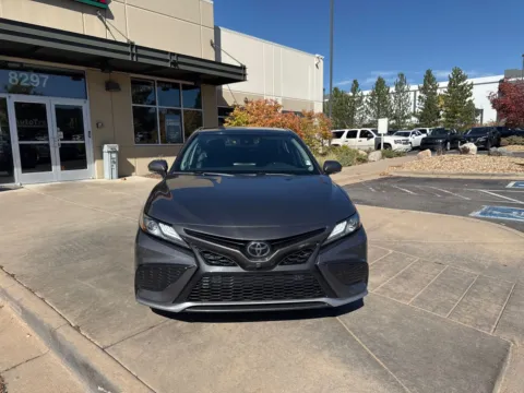 Photos of 2021 Toyota Camry XSE V6 for sale in Littleton, CO at AutoTrek