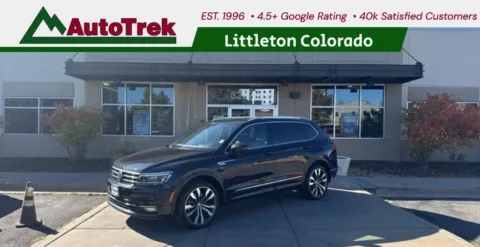 Black 2020 Volkswagen Tiguan 2.0T SEL Premium R-Line for sale in Littleton, CO