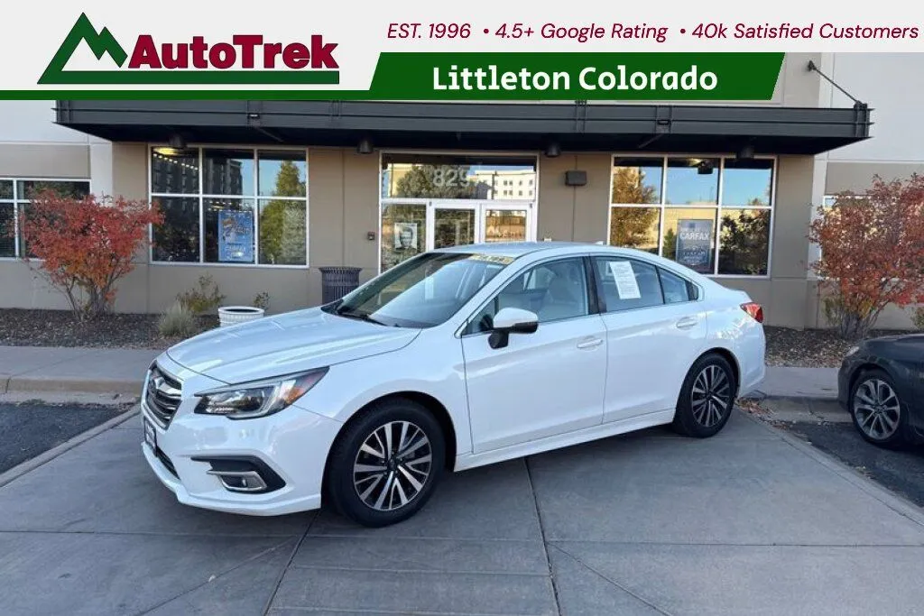 White 2018 Subaru Legacy 2.5i Premium for sale in Littleton, CO