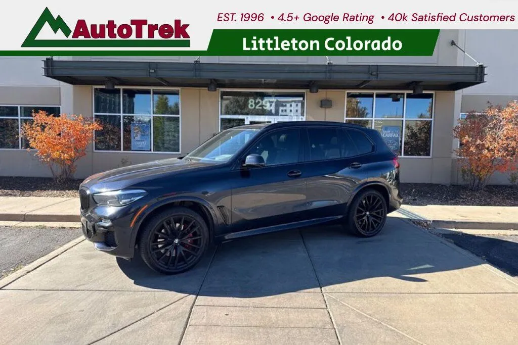 Black 2021 BMW X5 xDrive40i for sale in Littleton, CO