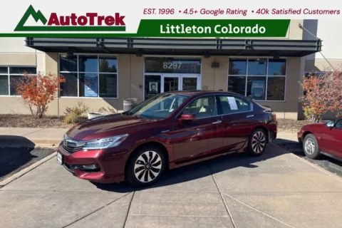 Red 2017 Honda Accord Hybrid Touring for sale in Littleton, CO