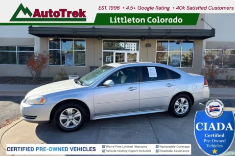 Silver 2014 Chevrolet Impala Limited LT for sale in Littleton, CO