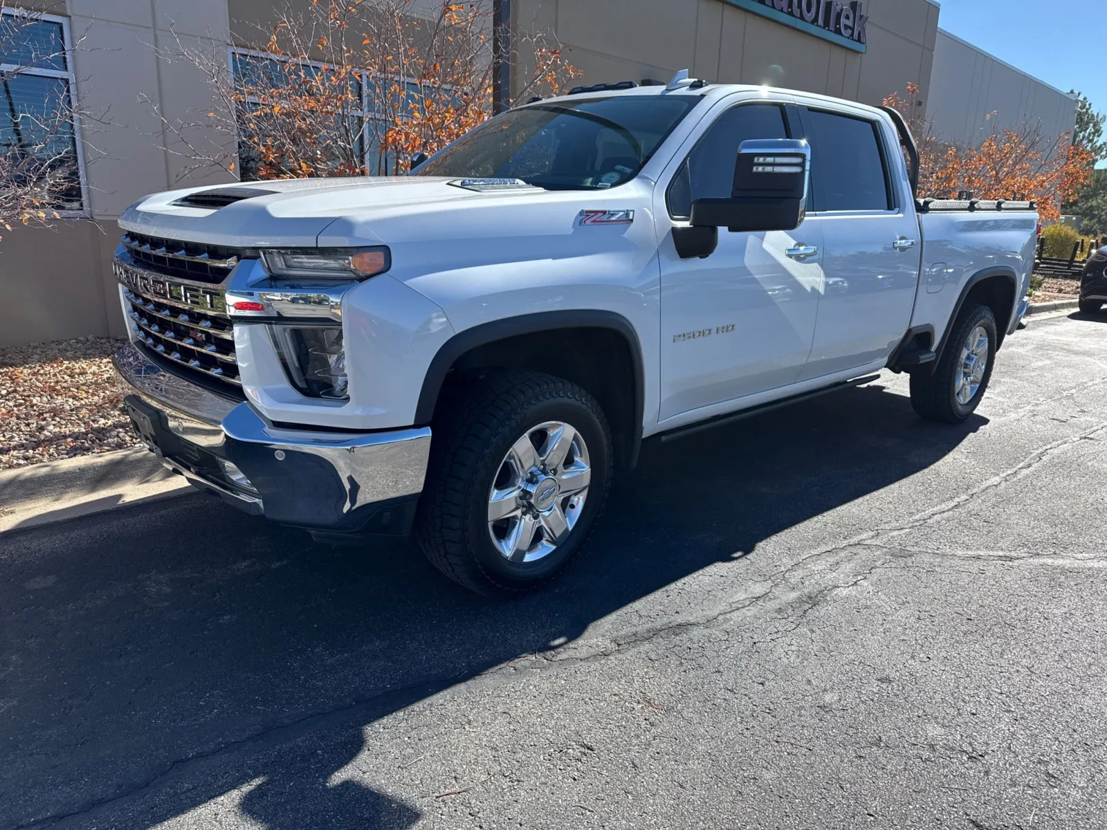 Blue 2020 Chevrolet Silverado 2500HD 4WD Crew Cab Standard Bed LTZ for sale in Littleton, CO
