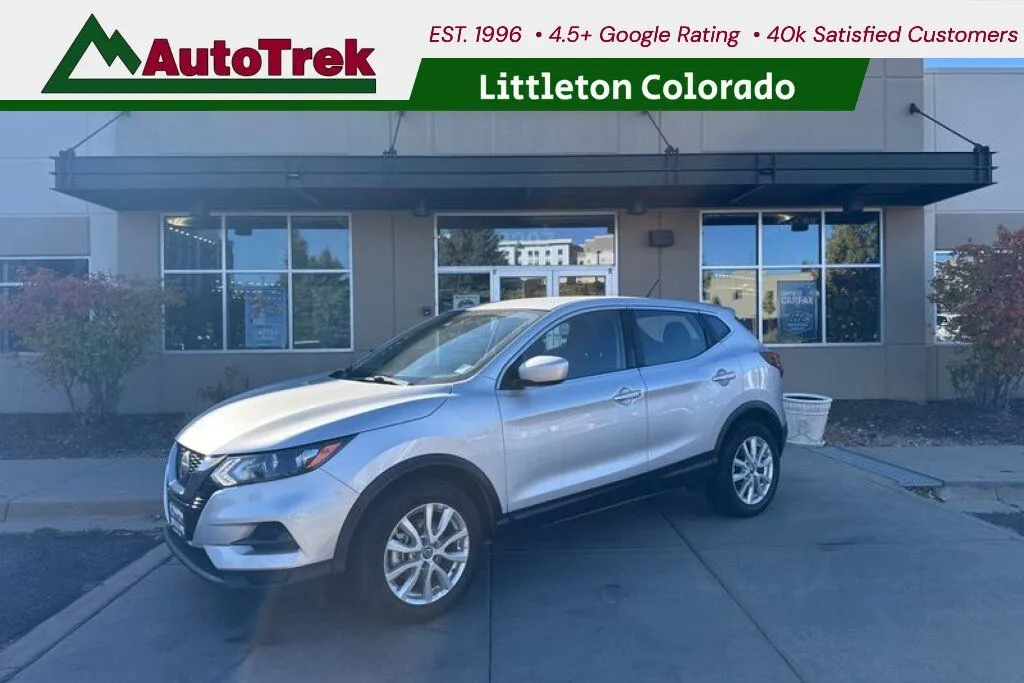 Silver 2021 Nissan Rogue Sport S AWD Xtronic CVT for sale in Littleton, CO