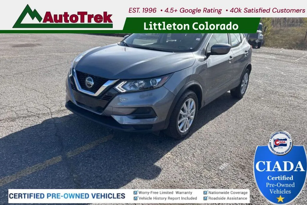 Gray 2021 Nissan Rogue Sport S AWD Xtronic CVT for sale in Littleton, CO