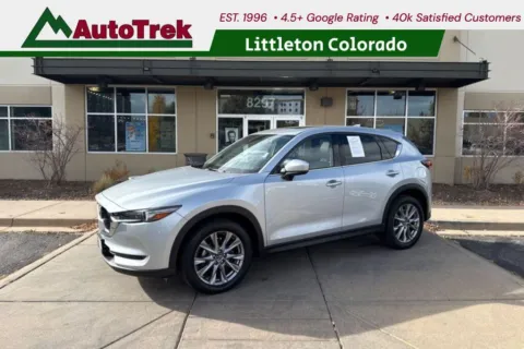 Silver 2021 Mazda CX-5 Grand Touring for sale in Littleton, CO