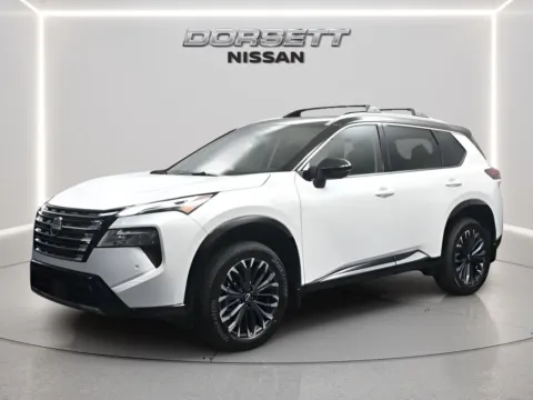 White 2026 Nissan Rogue Platinum for sale in Terre Haute, IN