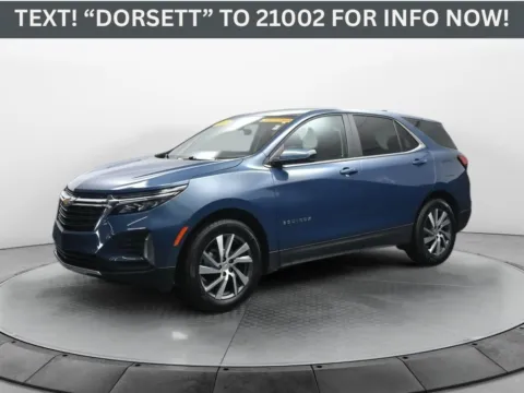 Blue 2024 Chevrolet Equinox LT for sale in Terre Haute, IN