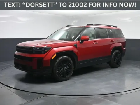 Red 2026 Hyundai Santa Fe Hybrid Calligraphy for sale in Terre Haute, IN