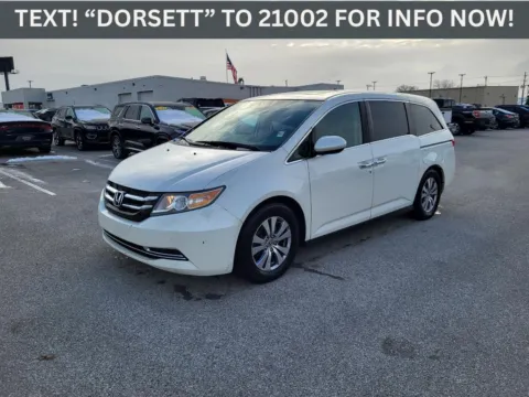 White 2015 Honda Odyssey EX-L for sale in Terre Haute, IN
