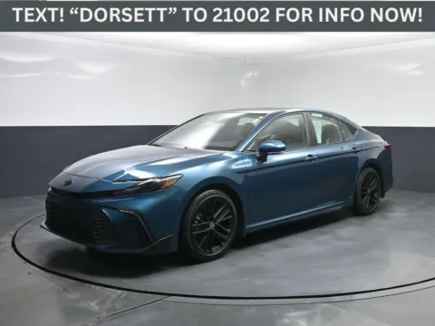 Blue 2025 Toyota Camry Hybrid SE for sale in Terre Haute, IN