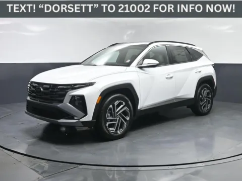 White 2026 Hyundai Tucson Hybrid Limited for sale in Terre Haute, IN