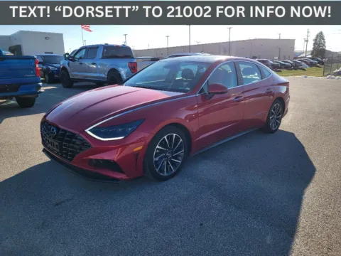 Red 2020 Hyundai Sonata Limited for sale in Terre Haute, IN