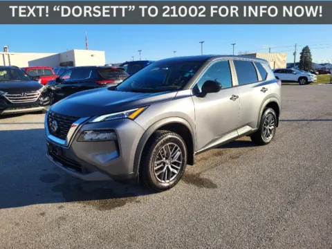 Gray 2023 Nissan Rogue S for sale in Terre Haute, IN