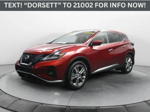 Red 2021 Nissan Murano Platinum for sale in Terre Haute, IN