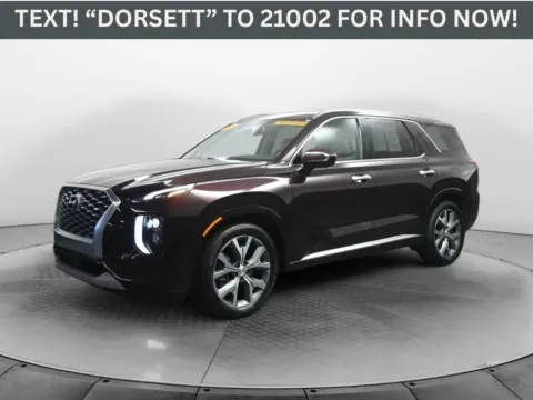 Red 2021 Hyundai Palisade Limited for sale in Terre Haute, IN