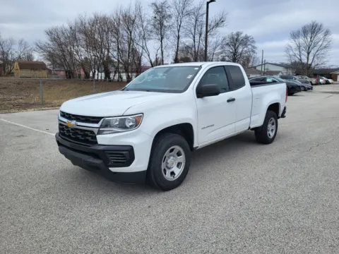 White 2021 Chevrolet Colorado 2WD Work Truck for sale in Terre Haute, IN