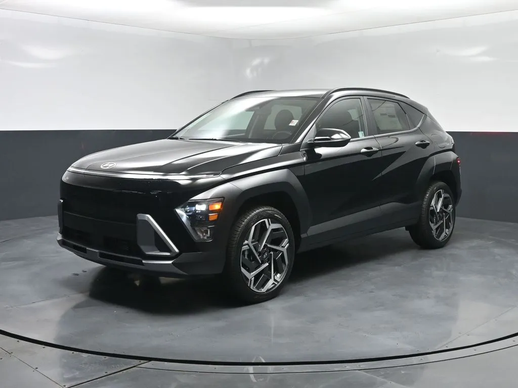 Black 2026 Hyundai Kona SEL Premium for sale in Terre Haute, IN
