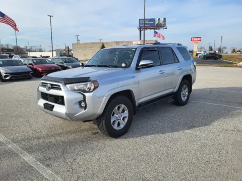 Silver 2022 Toyota 4Runner SR5 Premium for sale in Terre Haute, IN