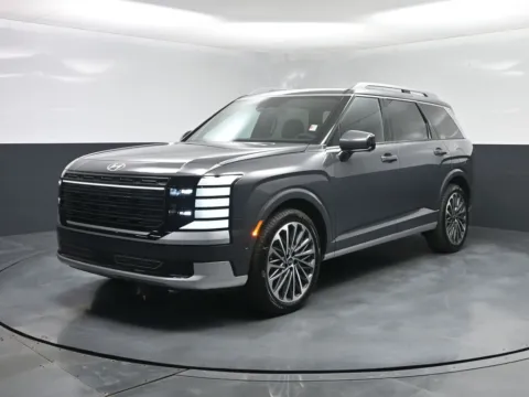 Gray 2026 Hyundai Palisade Hybrid Calligraphy for sale in Terre Haute, IN