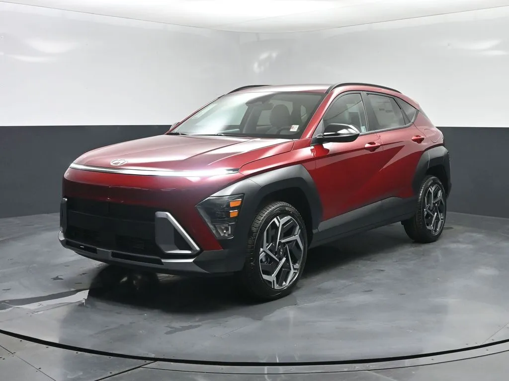 Red 2026 Hyundai Kona SEL Premium for sale in Terre Haute, IN