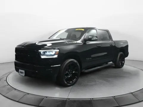 Black 2021 Ram 1500 Sport for sale in Terre Haute, IN