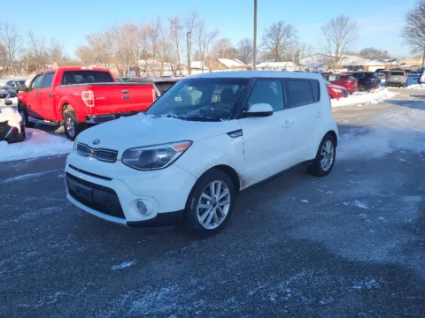 White 2018 Kia Soul + for sale in Terre Haute, IN