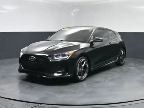 Black 2020 Hyundai Veloster Turbo for sale in Terre Haute, IN