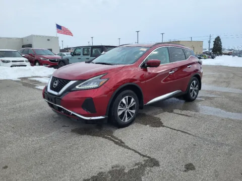 Red 2024 Nissan Murano SV for sale in Terre Haute, IN