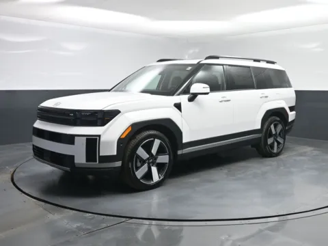 White 2026 Hyundai Santa Fe Hybrid Limited for sale in Terre Haute, IN